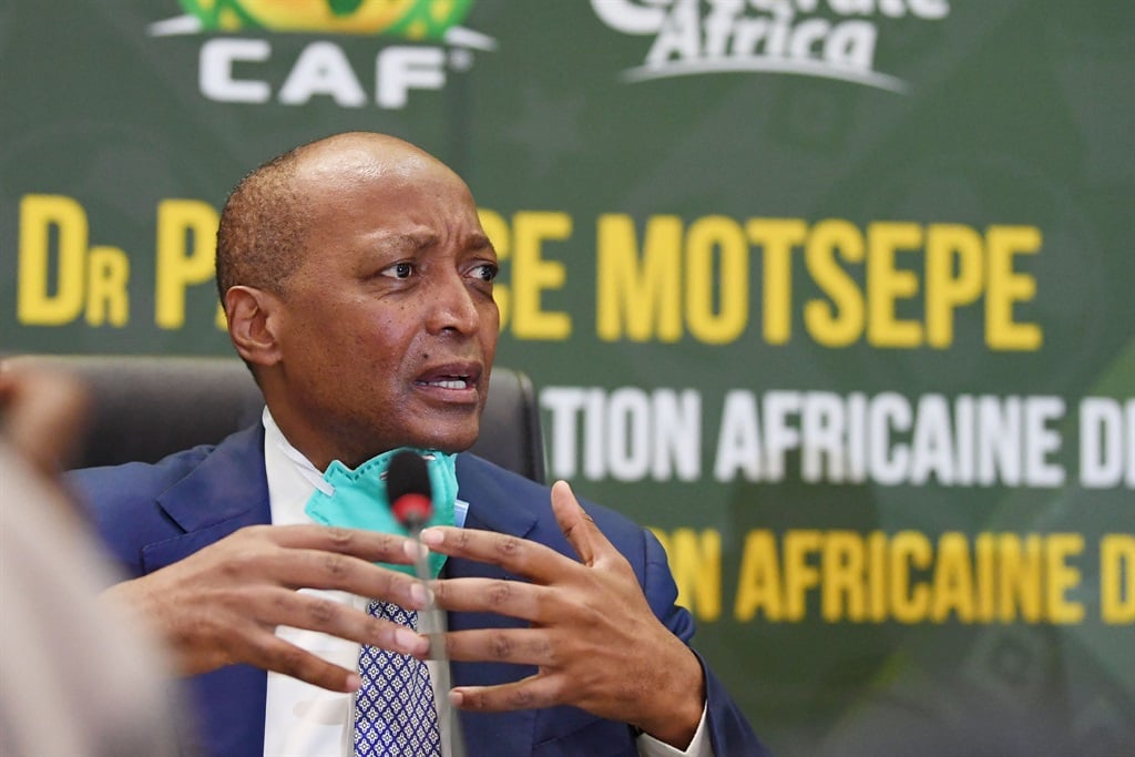 CAF president Dr. Patrice Motsepe has officially unveiled the African Football League trophy.