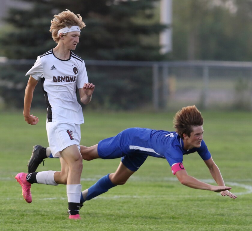 jhs boys soccer 2 tripped up by bhs 083123.jpg
