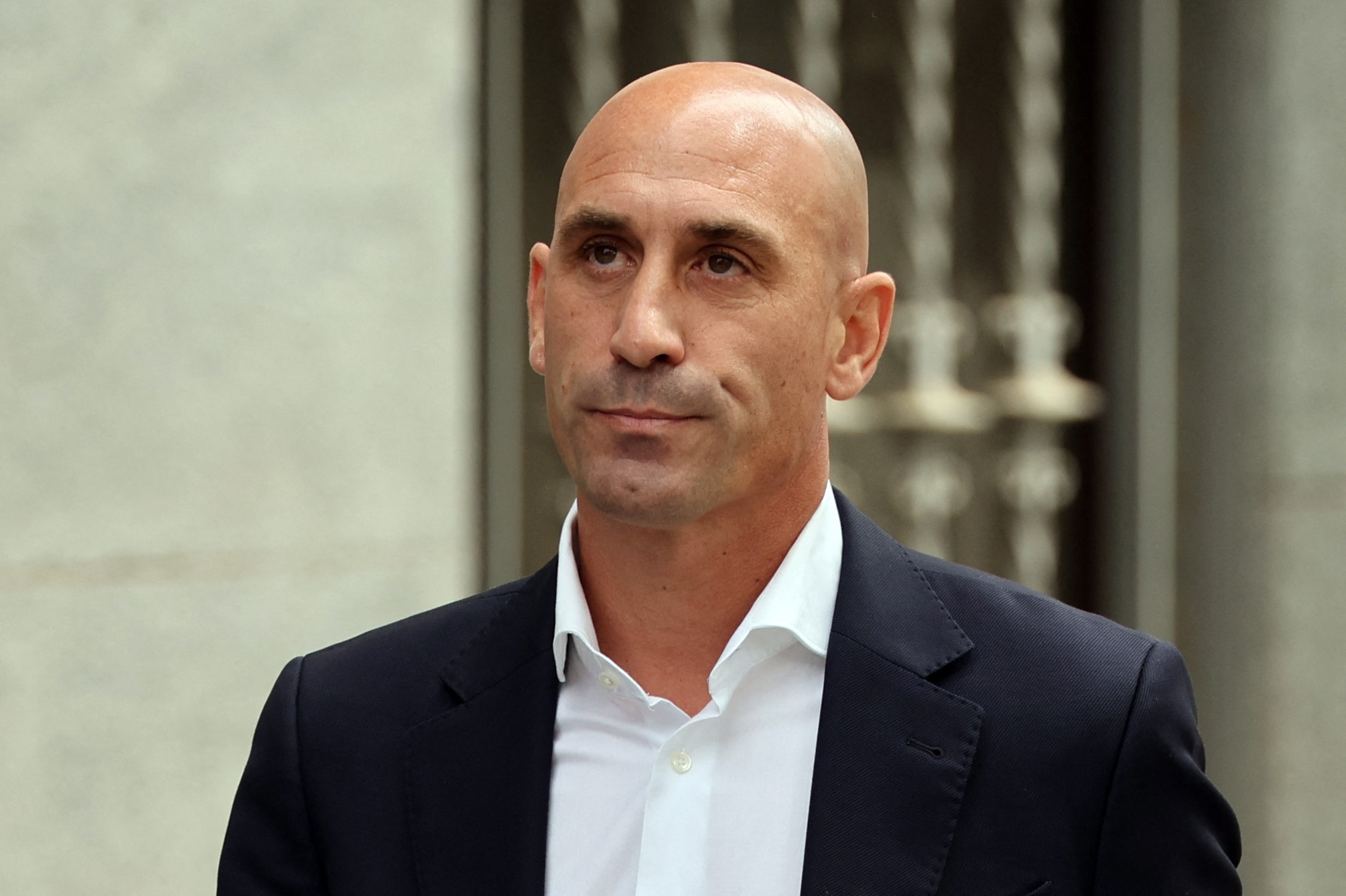 PHOTO: Former president of the Spanish football federation Luis Rubiales leaves the Audiencia Nacional court, Sept. 15, 2023, in Madrid.