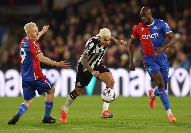 Soccer-Mateta double fires Palace to win over Newcastle