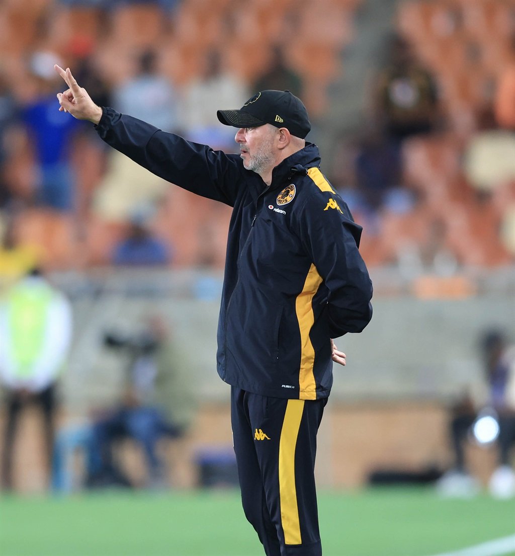 Nasreddine Nabi, coach of Kaizer Chiefs reacts during the Betway Premiership 2024/25 match between Magesi FC and Kaizer Chiefs at Peter Mokaba Stadium in Polokwane on 30 October 2024