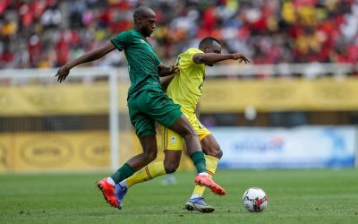 Qualified Bafana Sink Uganda To Move Top | Soccer Laduma