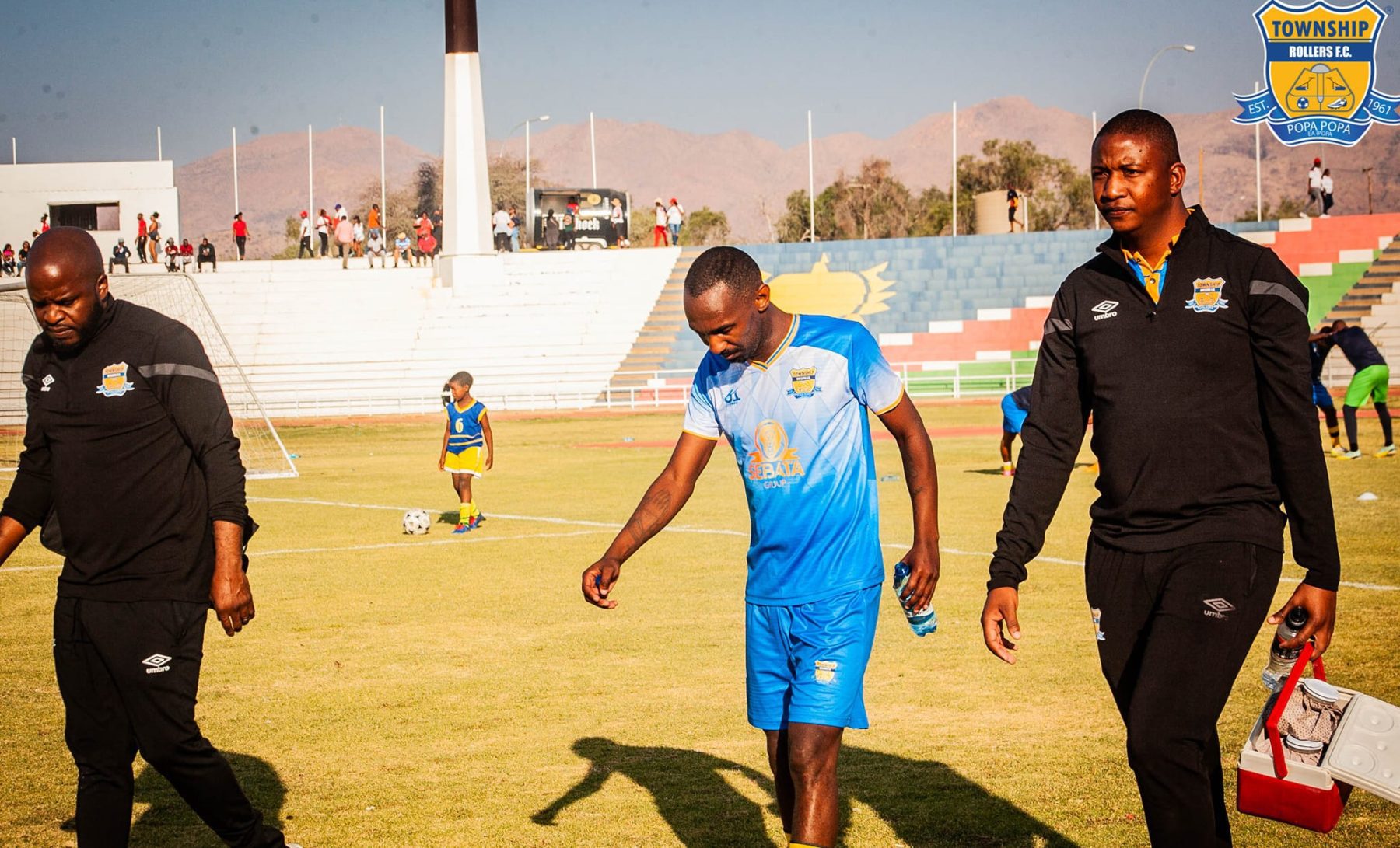 Thabo Rakhale during Township Rollers match