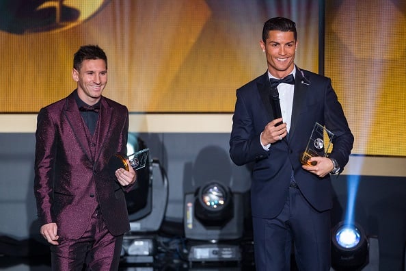 Lionel Messi is much better than Cristiano Ronaldo, according to Angel Di Maria. 