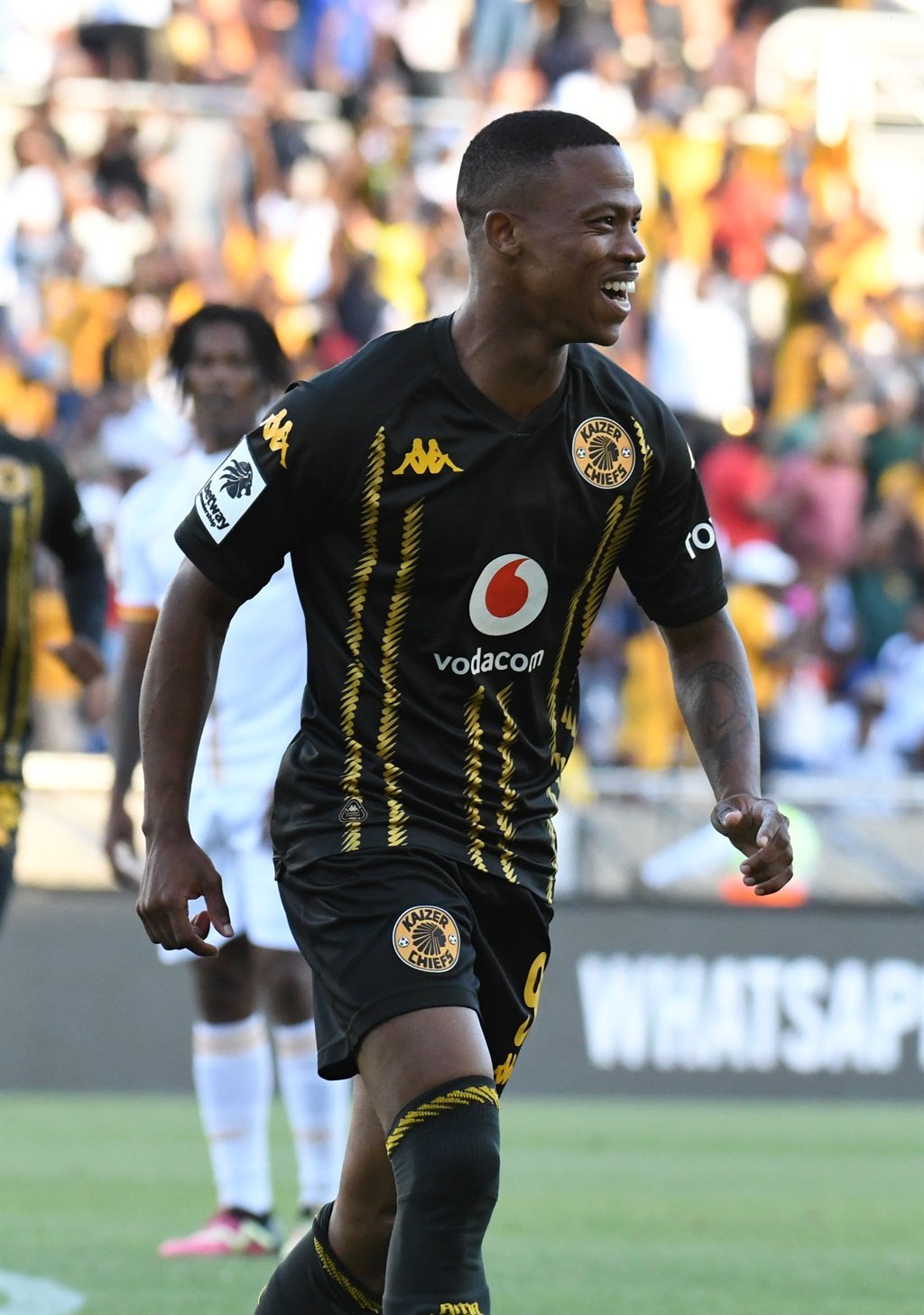 POLOKWANE, SOUTH AFRICA - NOVEMBER 30:  Ashley Du preez of Kazier Chiefs celebrates goal  during the Betway Premiership match between Kaizer Chiefs and Royal AM at Peter Mokaba Stadium on November 30, 2024 in Polokwane, South Africa. (Photo by Philip Maeta/Gallo Images)