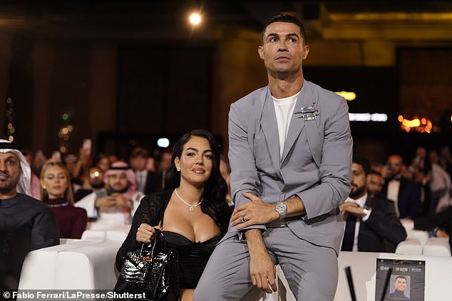 Georgina Rodriguez and Cristiano Ronaldo wowed as they attended the Globe Soccer Awards in Dubai on Friday