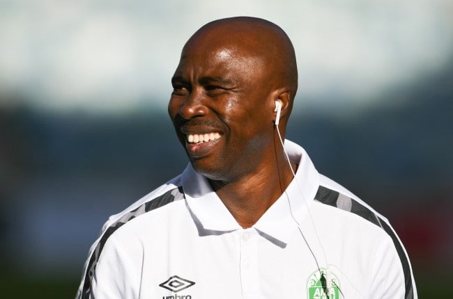 Former Bafana striker Siyabonga Nomvethe when he was assistant coach of AmaZulu in 2022. (Darren Stewart/Gallo Images)