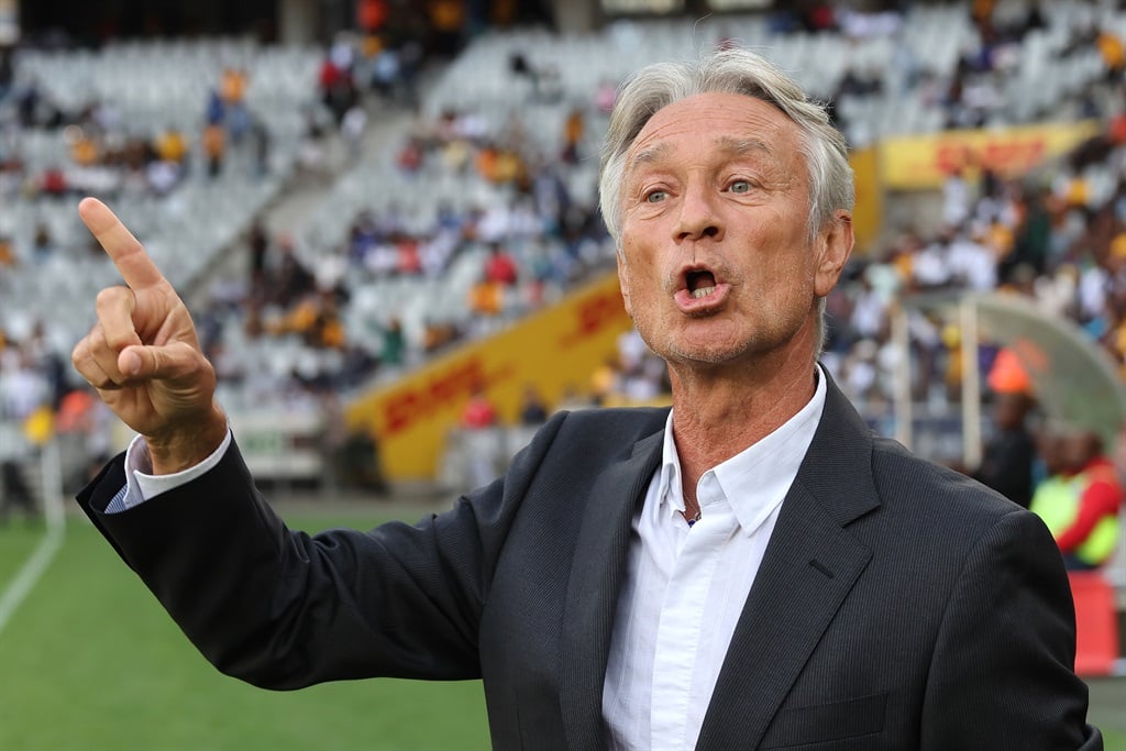 CAPE TOWN, SOUTH AFRICA - JANUARY 05: Cape Town City Head coach Muhsin Ertugral during the Betway Premiership match between Cape Town City and Kaizer Chiefs at DHL Cape Town Stadium on January 05, 2025 in Cape Town, South Africa. (Photo by Shaun Roy/Gallo Images)