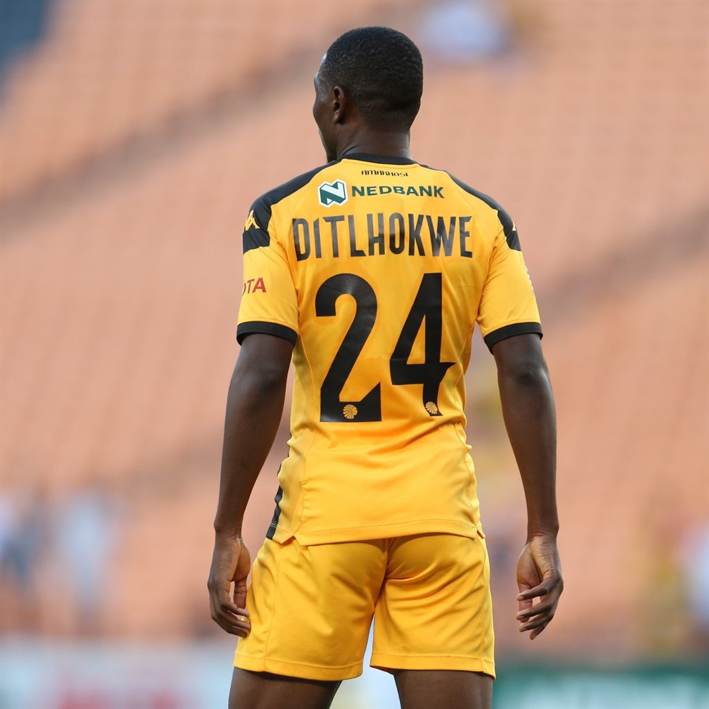 JOHANNESBURG, SOUTH AFRICA - JANUARY 26: Thatayaone Ditlhokwe of Kaizer Chiefs during the Nedbank Cup, Last 32 match between Kaizer Chiefs and Free Agents FC at FNB Stadium on January 26, 2025 in Johannesburg, South Africa. (Photo by Daniel Hlongwane/Gallo Images)