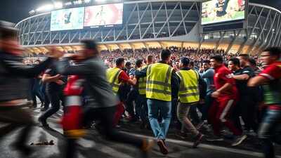 Dubai police make several arrests over disturbances after a local soccer match
