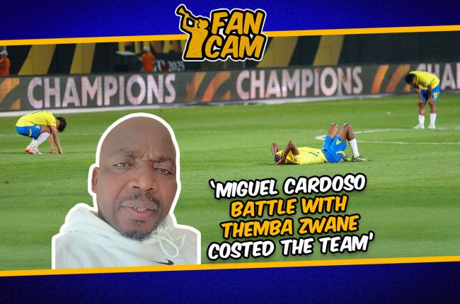FANCAM: Man B Blames Cardoso For Sundowns’ Loss To Pyramids
