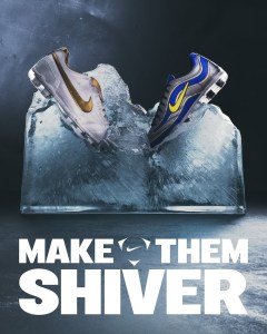 Nike debuted the Cryoshot Mercurial R9 and Cryoshot Tiempo Legend R10
