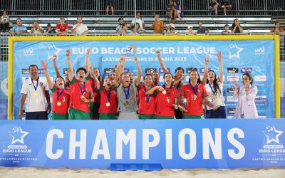 Portugal claim the Women’s Euro Beach Soccer League Castellammare di Stabia 2025 title