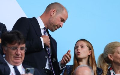Princess Charlotte Joins Prince William for a Sweet Soccer Sunday Abroad