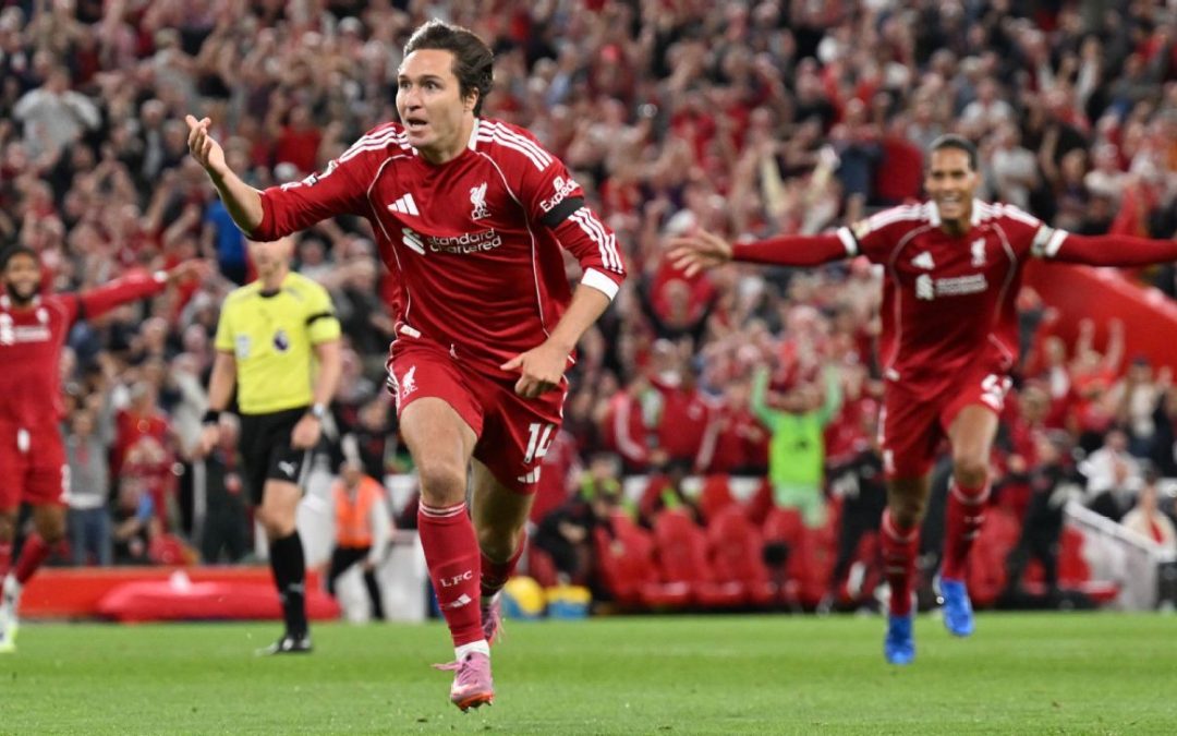 Liverpool strike late to win emotional PL opener